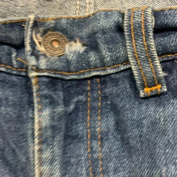 Vintage Levi’s  Orange Tab 501 Jeans 34x26 - Picture 4 of 7